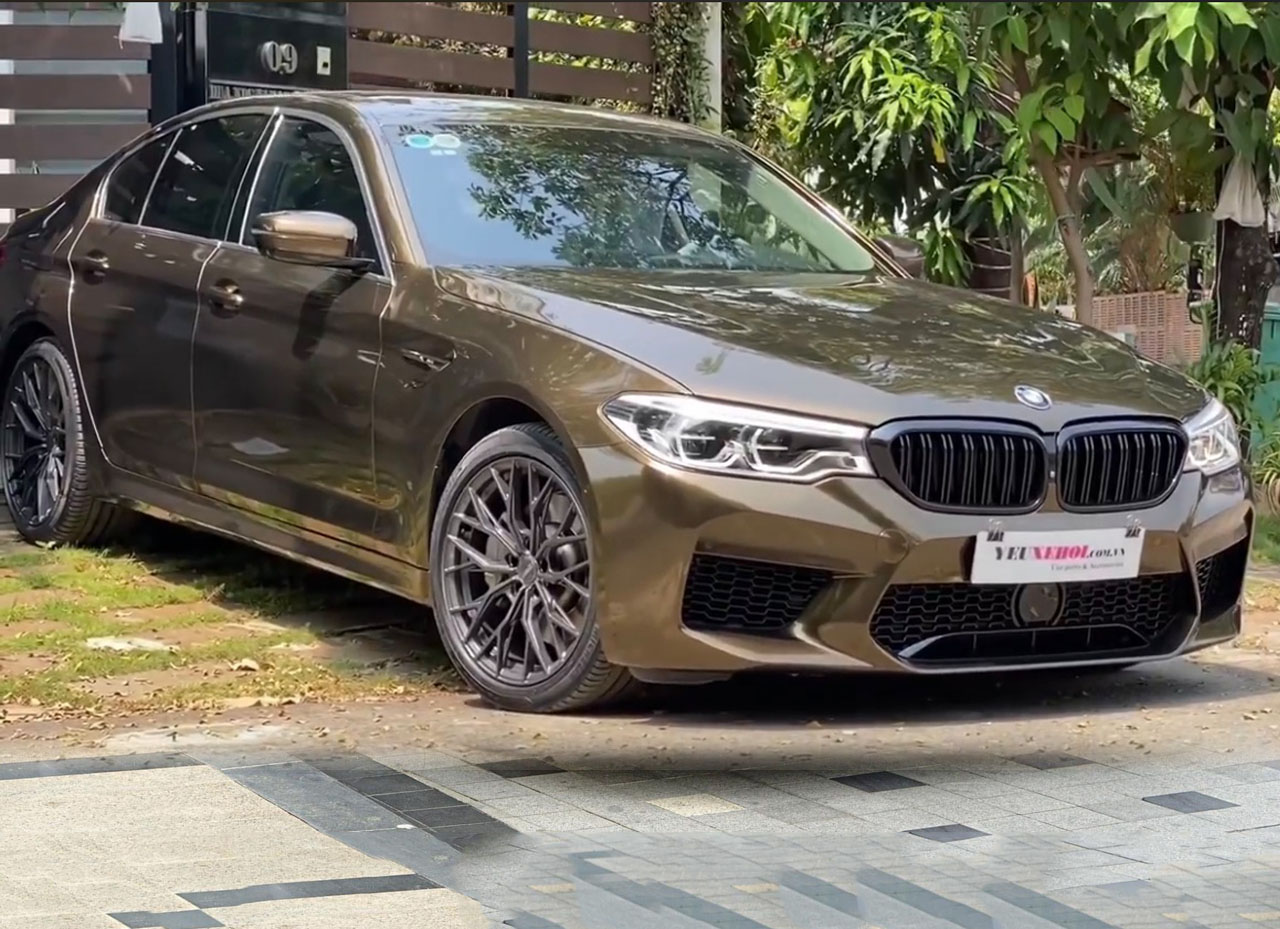 BMW 530i G30 LÊN FULL PÔ ARMYTRIX / FT118 19INCHES 305FORGED / WRAP ĐỔI MÀU